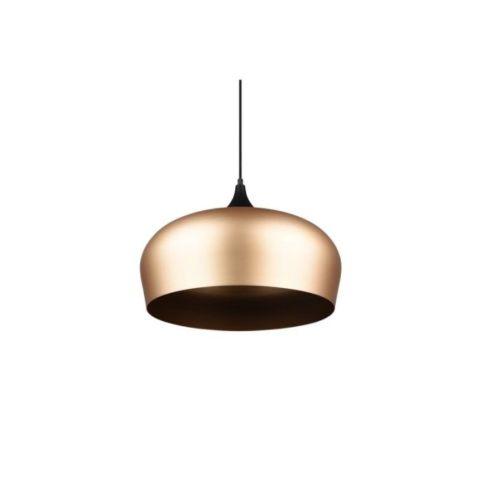 Moderne hanglamp Kinga, messing, aluminium