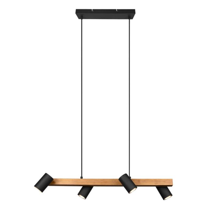 Zwarte hanglamp modern, Kaso
