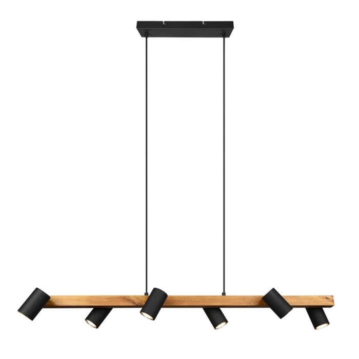 Zwarte hanglamp modern, Kaso