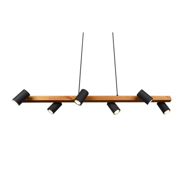 Zwarte hanglamp modern, Kaso