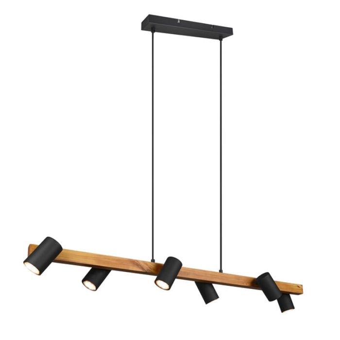 Zwarte hanglamp modern, Kaso