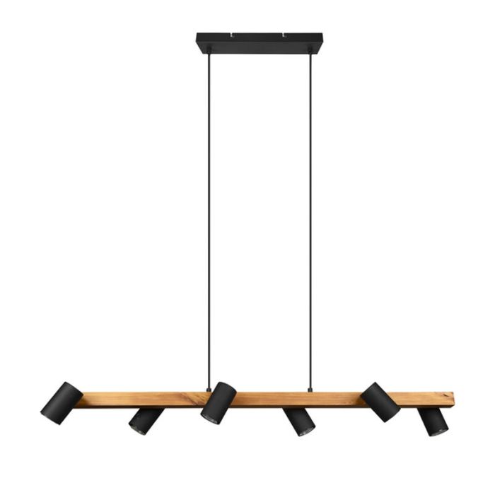 Zwarte hanglamp modern, Kaso