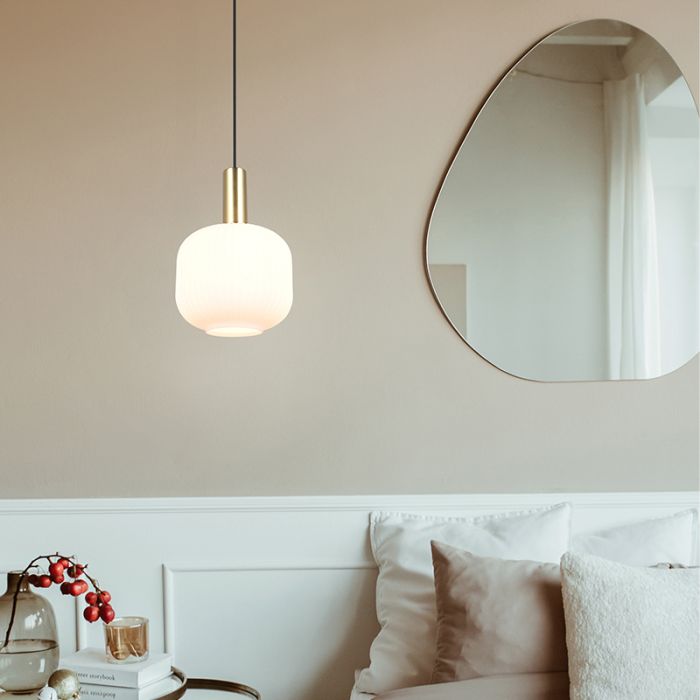 Witte hanglamp design, Nurullah