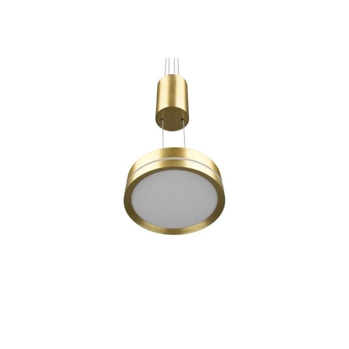 Messing hanglamp modern, Marjon, 9W, 3000K LED