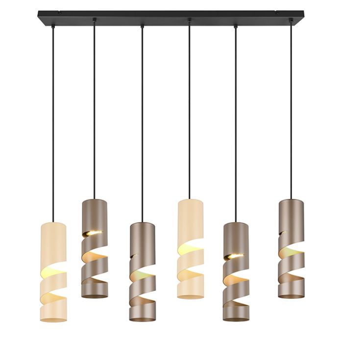 Veelkleurige hanglamp design, Marouan