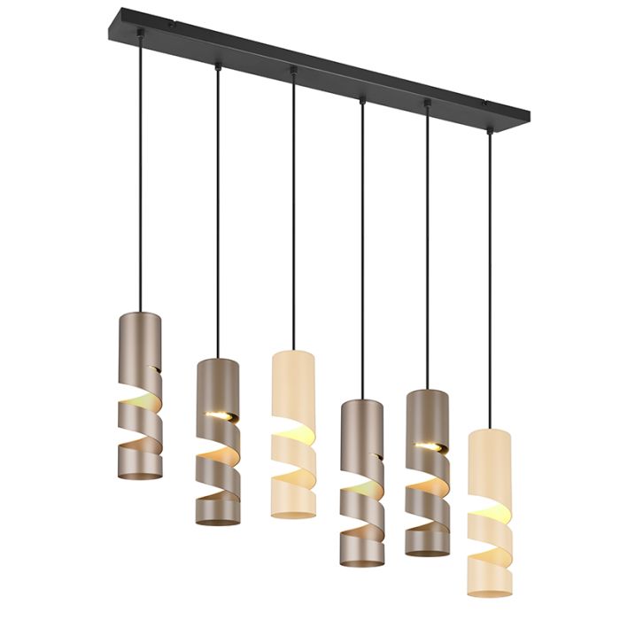 Veelkleurige hanglamp design, Marouan