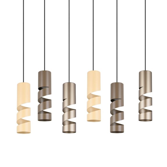 Veelkleurige hanglamp design, Marouan