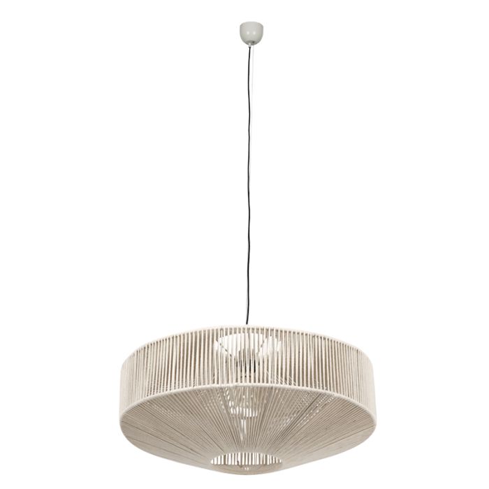 Crème hanglamp landelijk, Martyn