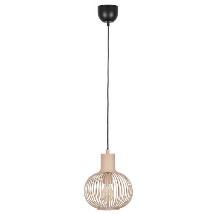 Beige hanglamp industrieel, Gjalt