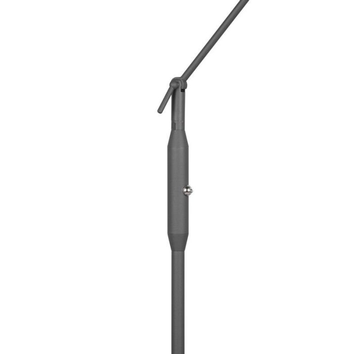 Antraciete staande leeslamp Marjon, metaal, modern, 6w, warm tot koud wit verstelbare LED