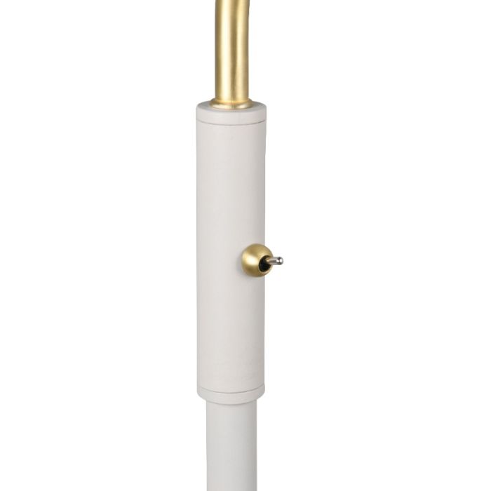 Witte vloerlamp klassiek, Merit
