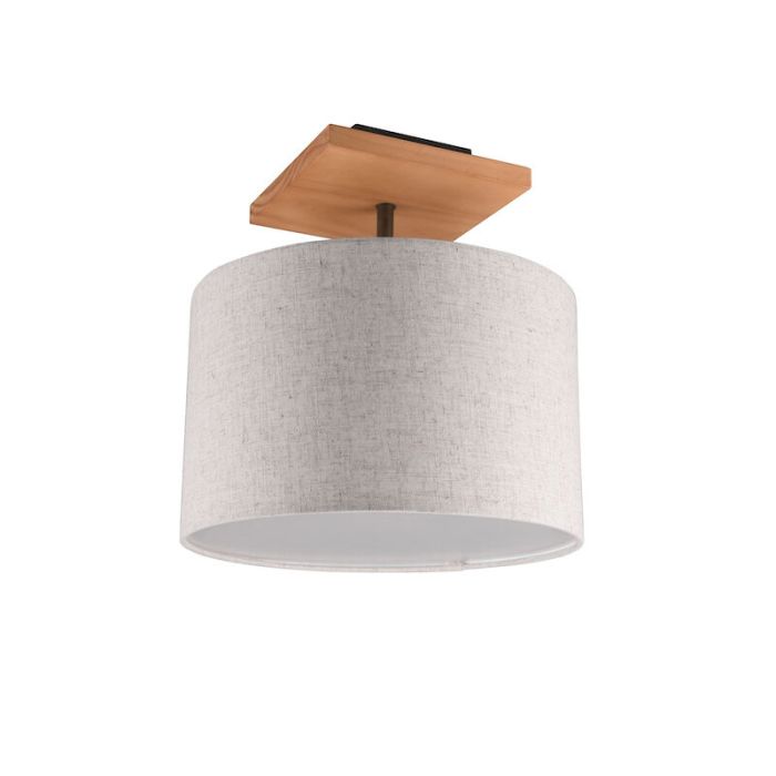 Moderne plafondlamp Milco, grijs