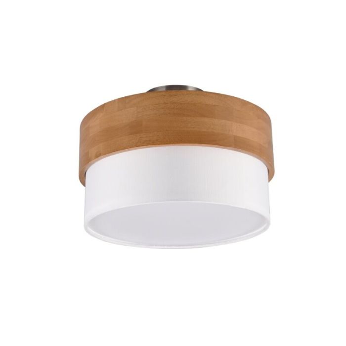 Witte plafonnière modern, Sylvia