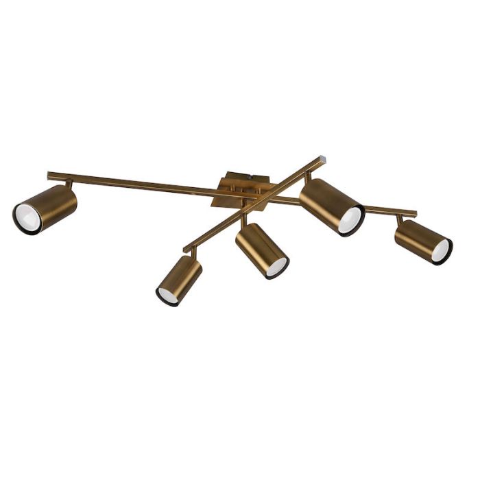 Bronzen plafondspot modern, Kaso