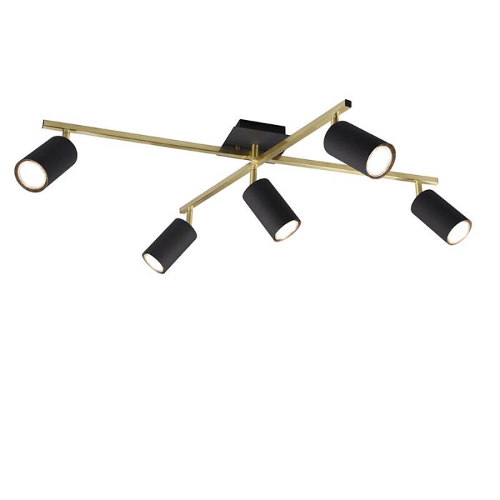 Gouden plafondspot modern, Kaso