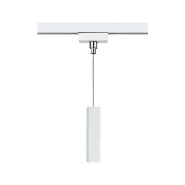 Hangadapter voor 2 fase railspots, wit
