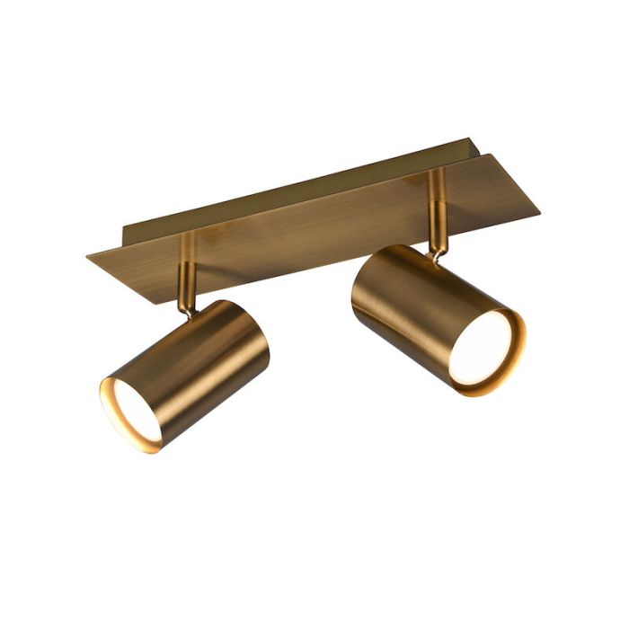 Bronzen plafondspot modern, Kaso
