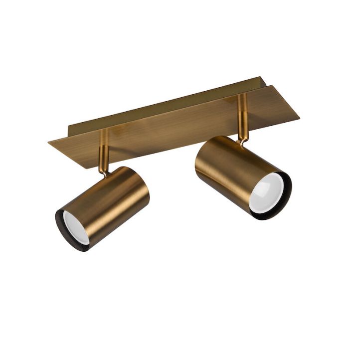 Bronzen plafondspot modern, Kaso