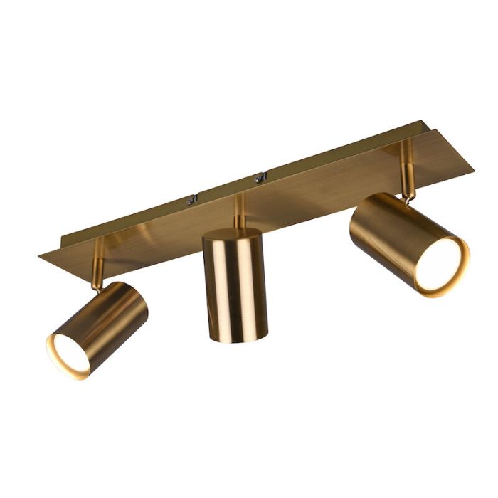 Bronzen plafondspot modern, Kaso