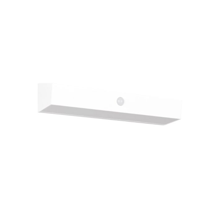 Witte buiten wandlamp op zonne-energie modern, Ravindra, 6W, 4000K LED, IP44