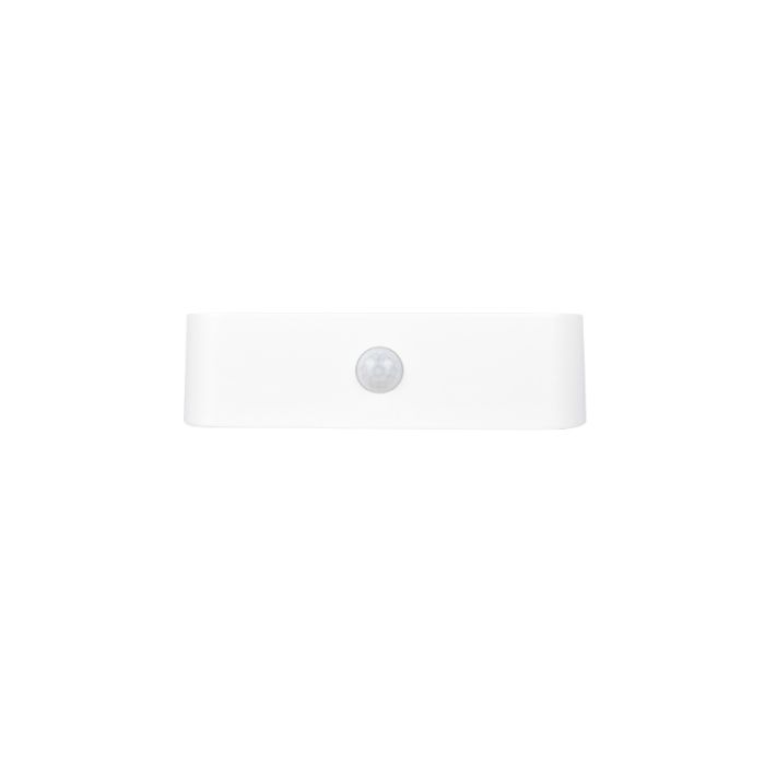 Witte buiten wandlamp op zonne-energie modern, Pytsje, 6W, 4000K LED, IP44, met schakelaar