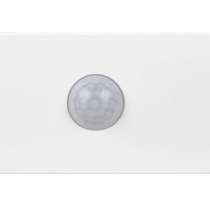 Witte buiten wandlamp op zonne-energie modern, Pytsje, 6W, 4000K LED, IP44, met schakelaar