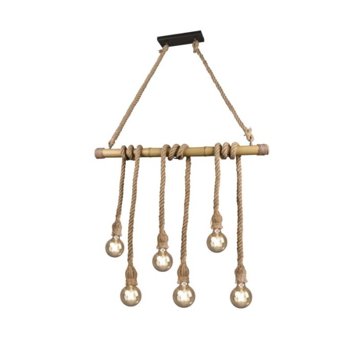 Moderne hanglamp Joaquin, bruin