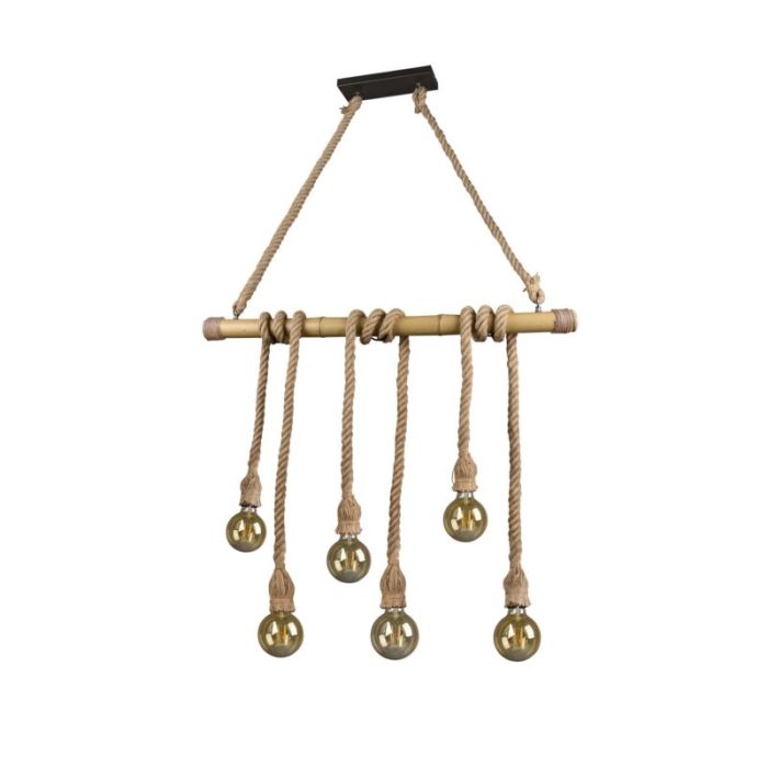 Moderne hanglamp Joaquin, bruin