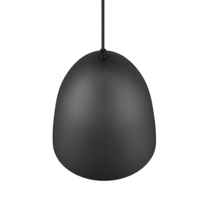 Zwarte koepellamp modern, Ingmar