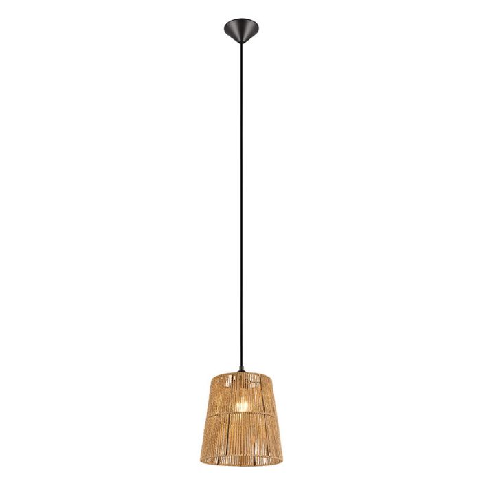 Papieren hanglamp bruin, Toufik