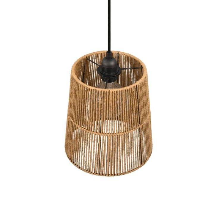 Papieren hanglamp bruin, Toufik