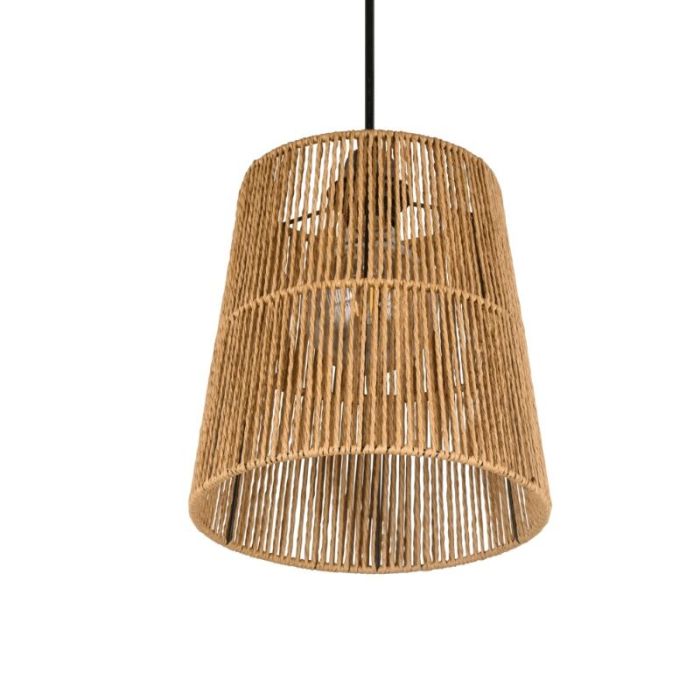 Papieren hanglamp bruin, Toufik