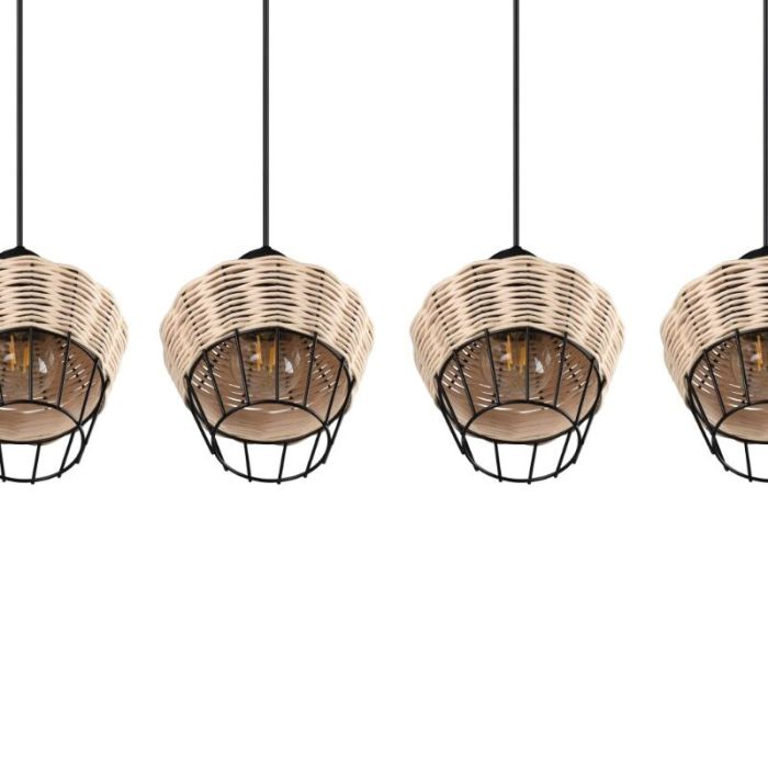 Rotan hanglamp bruin, Mirne