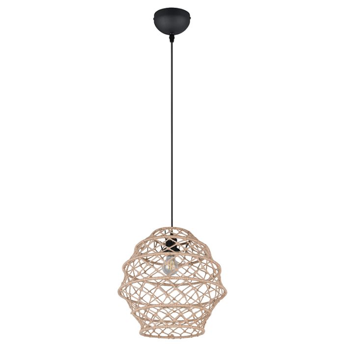 Bruine hanglamp landelijk, Liduina