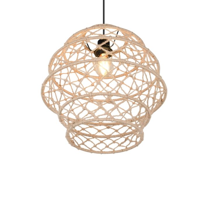Bruine hanglamp landelijk, Liduina