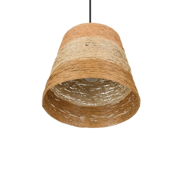 Papieren hanglamp bruin, Lidwien