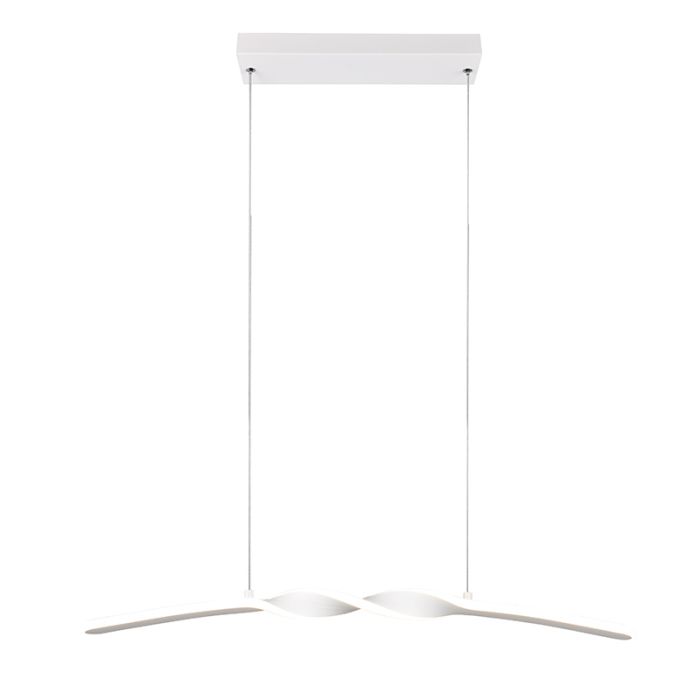 Witte hanglamp design, Quirinus, 18W, 4000K LED