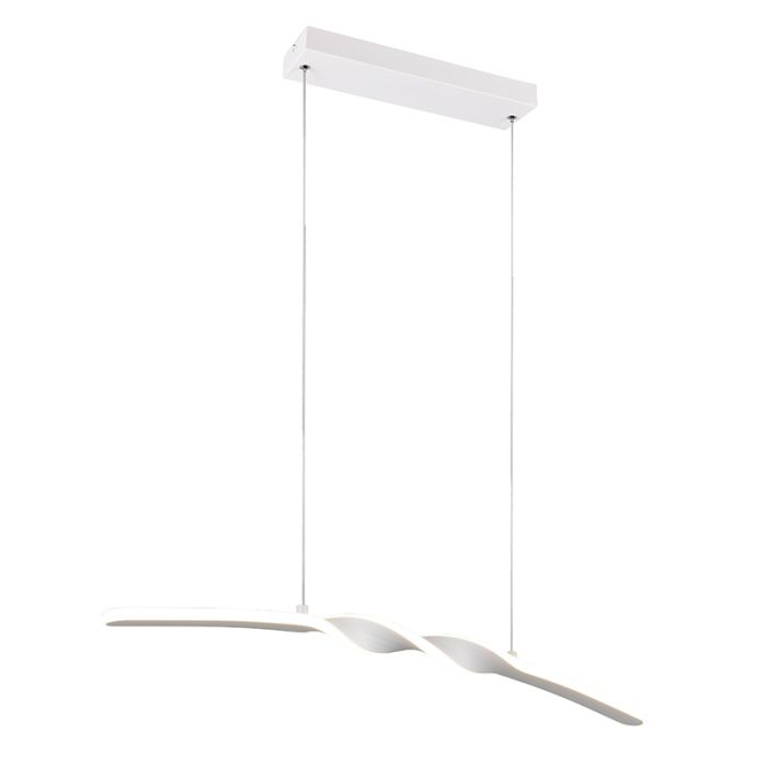 Witte hanglamp design, Quirinus, 18W, 4000K LED