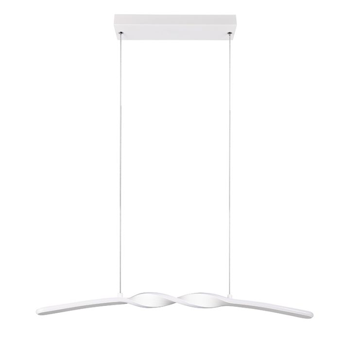 Witte hanglamp design, Quirinus, 18W, 4000K LED