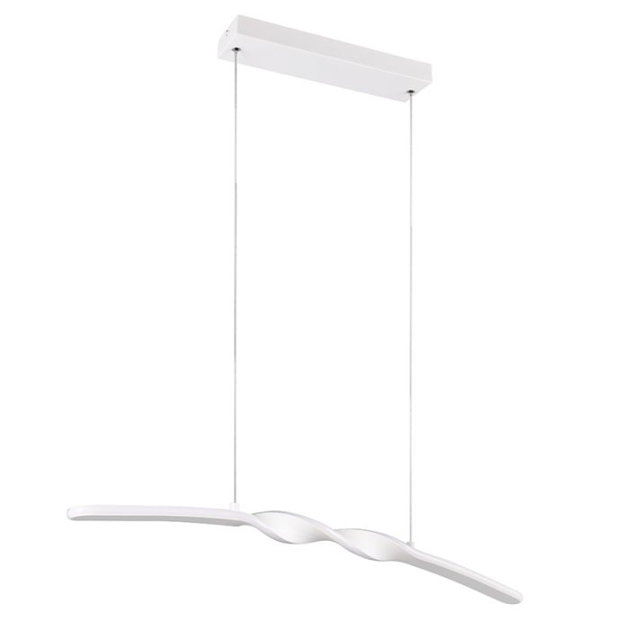 Witte hanglamp design, Quirinus, 18W, 4000K LED
