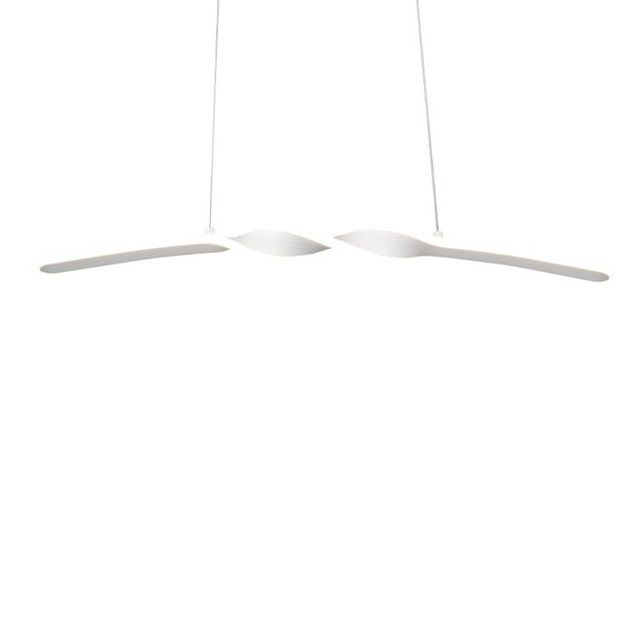Witte hanglamp design, Quirinus, 18W, 4000K LED