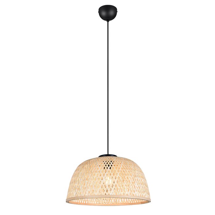 Rotan hanglamp bruin, Laut