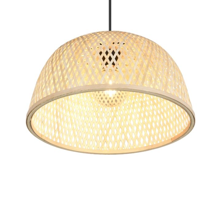 Rotan hanglamp bruin, Laut