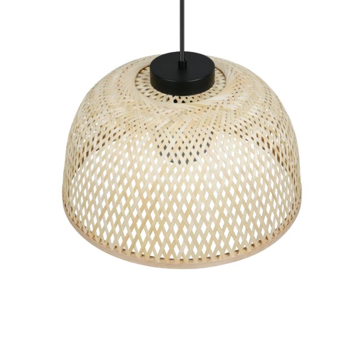 Rotan hanglamp bruin, Laut
