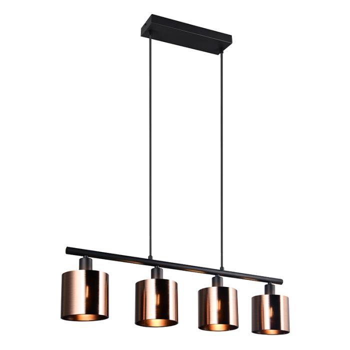 Bronzen hanglamp design, Loeka