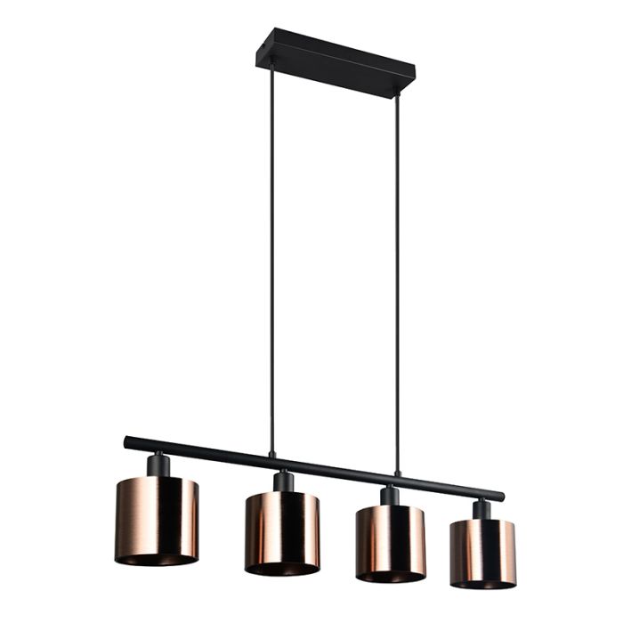 Bronzen hanglamp design, Loeka