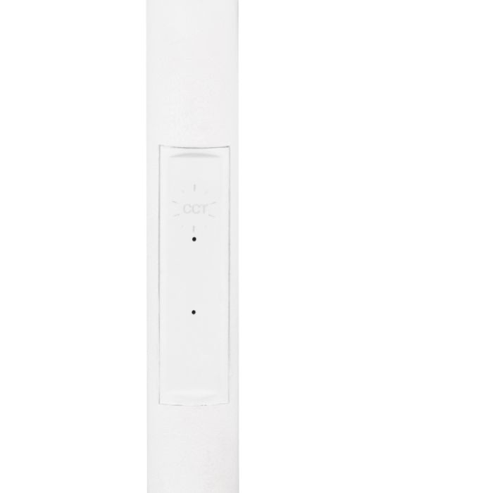 Witte vloerlamp modern, Shahid, 17W, warm tot koud wit verstelbare LED, met touchdimmer