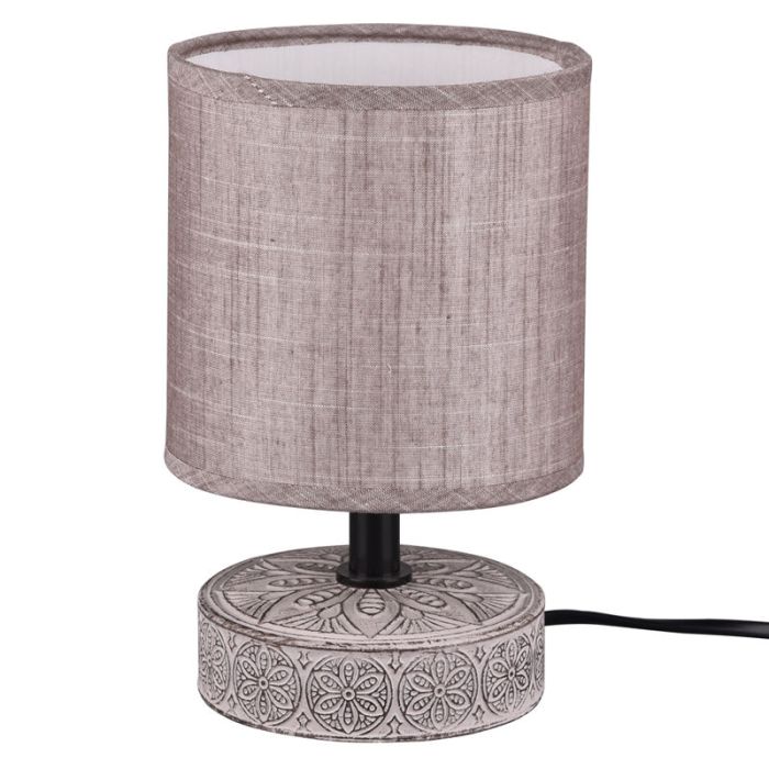 Moderne tafellamp Lola, bruin