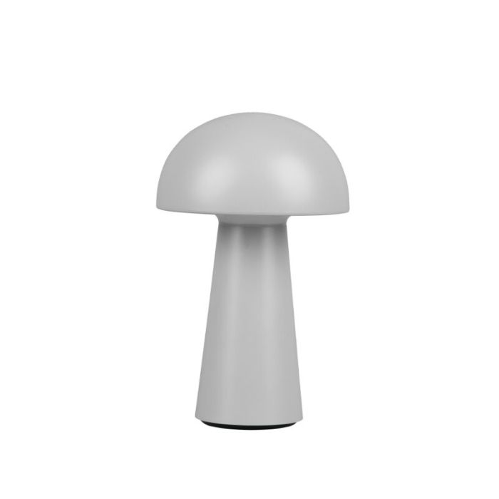 Grijze buiten tafellamp modern, Rachelle, 2W, 3000K LED, IP44, 3-staps dimbaar