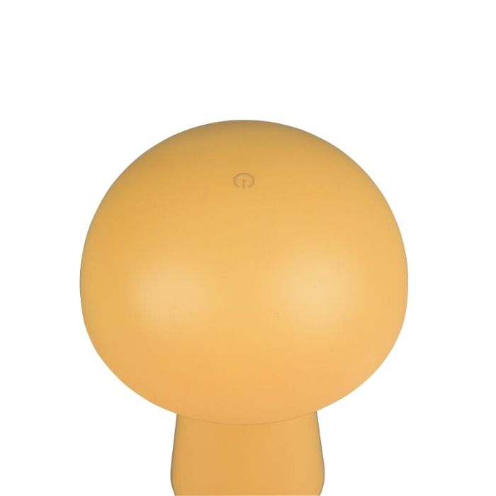 Gele buiten tafellamp modern, Rachelle, 2W, 3000K LED, IP44, 3-staps dimbaar